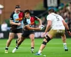 Marcus Smith produces timely reminder of his class as Harlequins sink Saracens