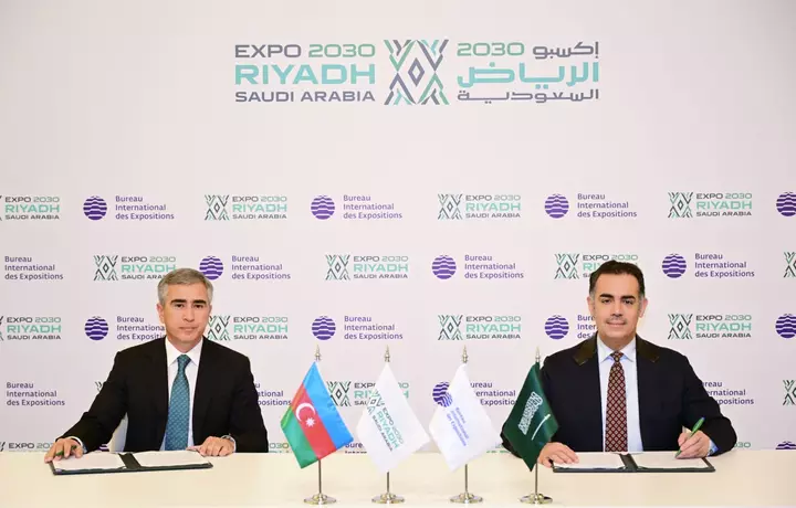 Azərbaycan EXPO 2030 Riyadhda iştirak üçün müqavilə imzaladı (ŞƏKİL)