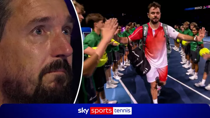 Vavrinkanın tennisdən Basel şəhərindəki emosional vidalaşması