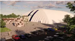 £800,000 spent on scrapped sports dome project