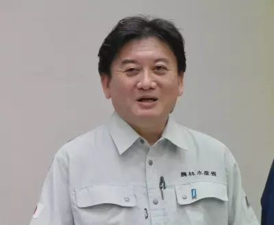 New farm minister inspects typhoon damage in Chiba