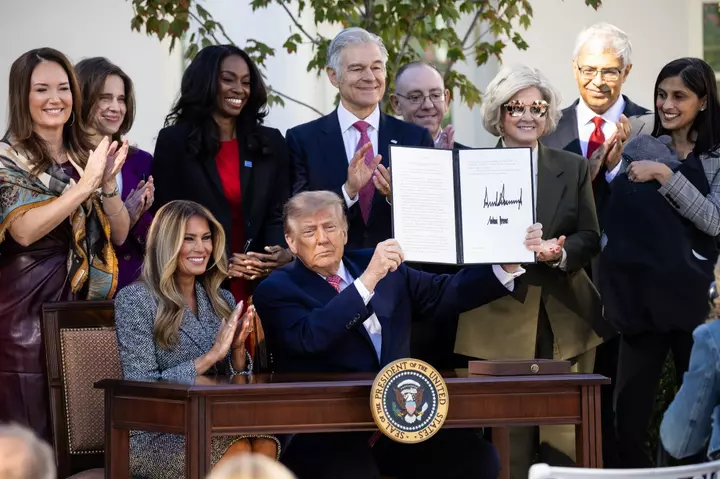 The Awkward Case for Thanking Trump on Women's Health