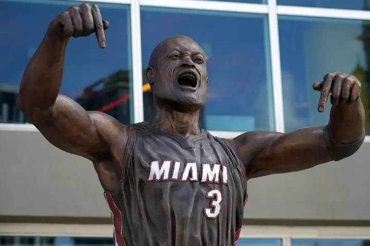 Miami Heat Make Major Change to Dwyane Wade's Viral Statue