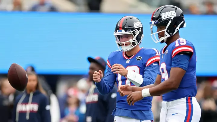 Giants plan to start JJ McCarthy vs. Texans in Week 7, per report