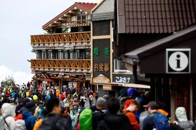 Japan weighs how to evacuate thousands of tourists if Mount Fuji erupts