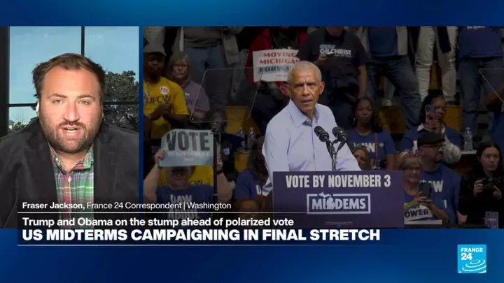 US midterms: Obama blasts Trump's 'chaos and cruelty' while campaigning for Democrats