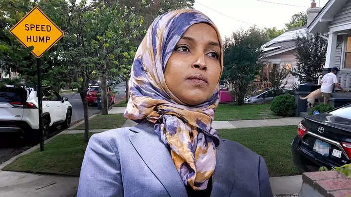 Ilhan Omar calls Trump ‘creep’ as president revives ‘fake name,’ marriage allegations