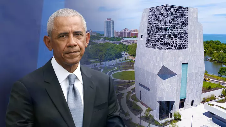 Obama's billion-dollar baby: Chicago center's price tag hits monumental milestone, tripling original estimate