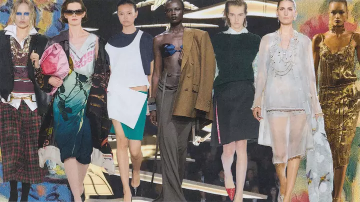 The Top Trends of the Spring 2027 Ready-to-Wear Season Span Skirts, Bra Tops, and Misfit Glamour