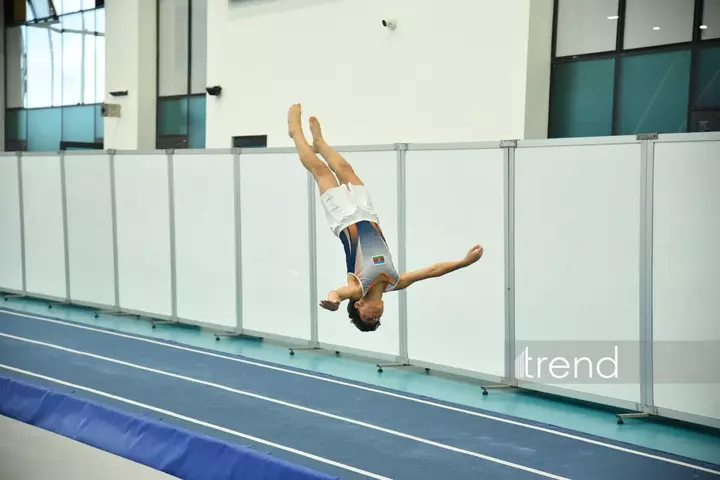 Azerbaijan holds national trampoline, tumbling championships in Baku (PHOTO)