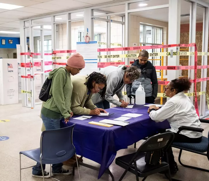 Michigan voters closely divided between Rogers and El-Sayed