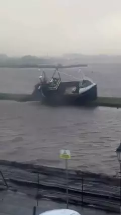 The aftermath of Storm Boelo across Scotland