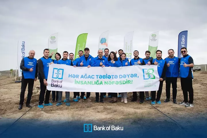 "Bank of Baku" növbəti ağacəkmə aksiyası təşkil edib
