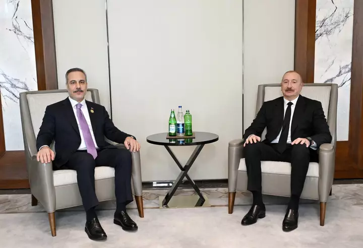 President Ilham Aliyev receives Türkiye’s Minister of Foreign Affairs