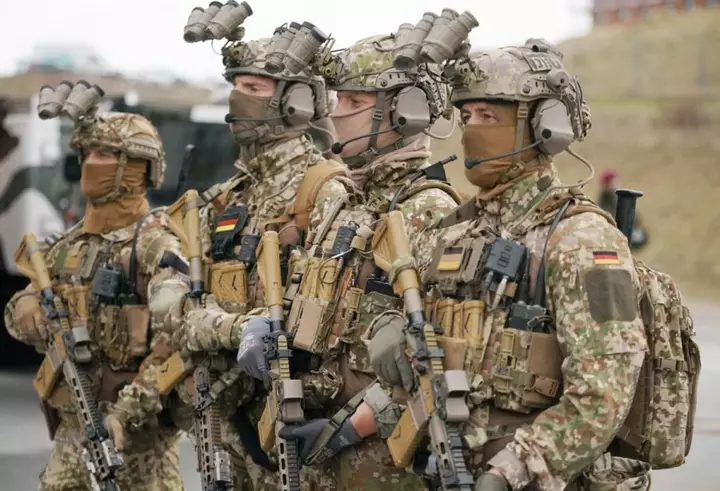 German special forces train for potential military conflict with Russia