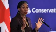 Labour will not have the courage to cut spending, says Badenoch