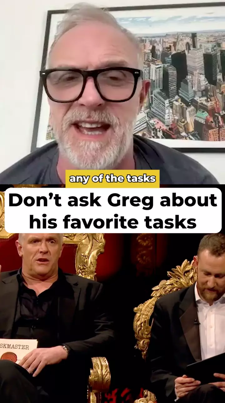 Don't ask Greg Davies about his favorite Taskmaster tasks