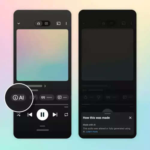 YouTube Music begins labeling AI songs