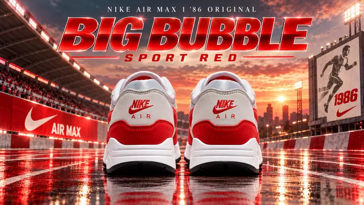 Air Max 1 ‘86 ‘Big Bubble Sport Red’: Price and Where to Buy