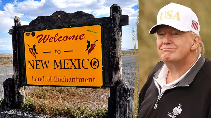 Trump renews push to rename New Mexico ‘New America,’ touts higher home values and incomes