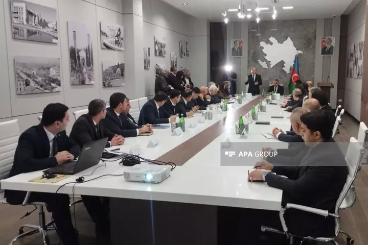 Ağdamda Ekoloji məsələlər üzrə İşçi qrupunun iclası keçirilib - FOTO