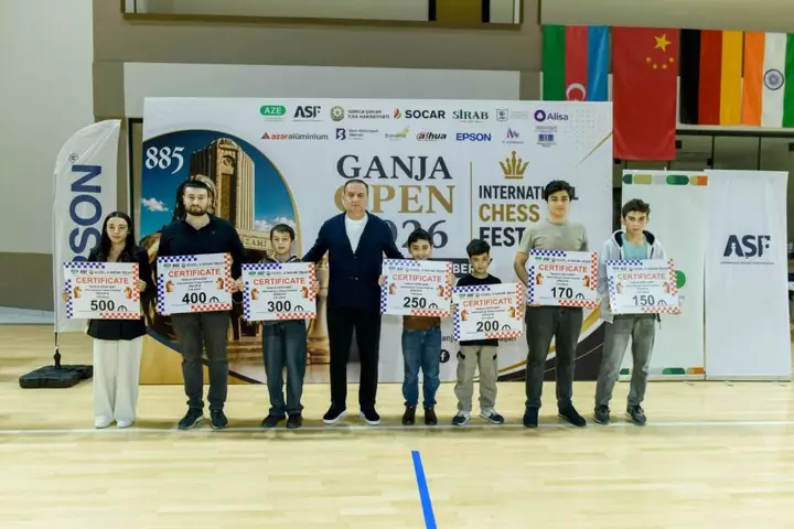 Ganja Open 2026 concludes with award ceremony