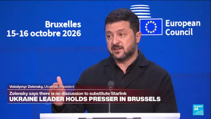 Təkrar: Ukraynanın Zelenski Brüsseldə mətbuat konfransı keçirir.