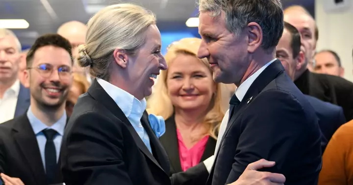 Leaked emails show AfD co-leader’s U-turn on ‘explosive’ nationalist colleague