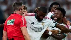 Vinicius Jr to miss Barcelona game because of ban