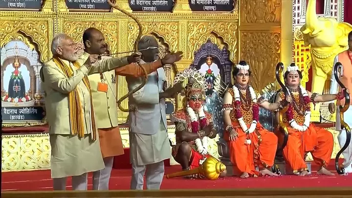 Dussehra: Giant effigies of demons go up in flames in India