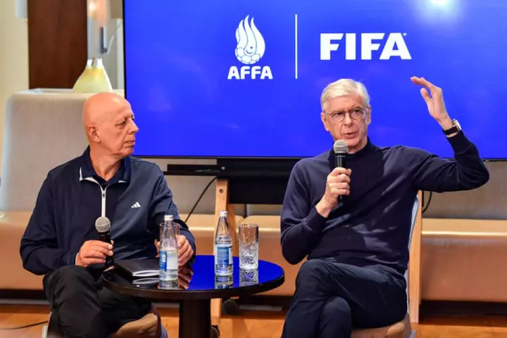 FIFA‑nın Arsène Wengeri Bakıda futbol inkişafı üzrə master‑klass keçirir