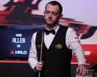 Mark Allen reveals he made snooker return after 10-week stay in mental health clinic