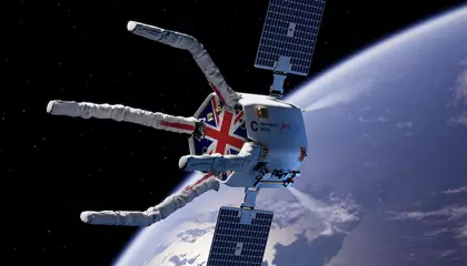 The United Kingdom Is Launching Giant Claws Into Orbit to Clean Up Space Junk. You Can Help Name the First-of-Its-Kind Mission