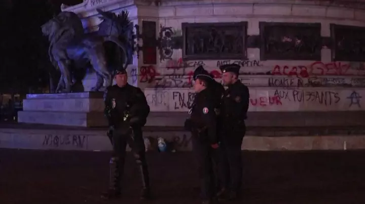 France first night under targeted curfews passed calmly