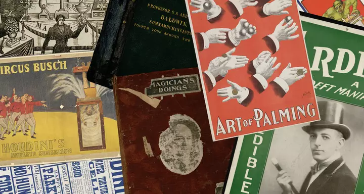 Harry Houdini was a serious book collector. Here are some of his weirdest finds.