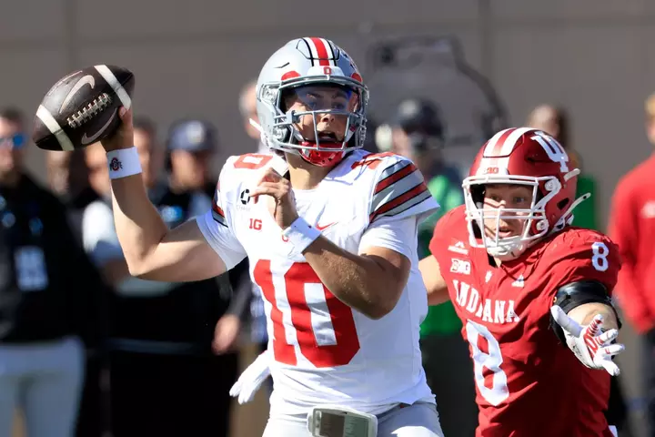 Ohio State QB Julian Sayin Exits With Concerning Injury in Win Over Indiana