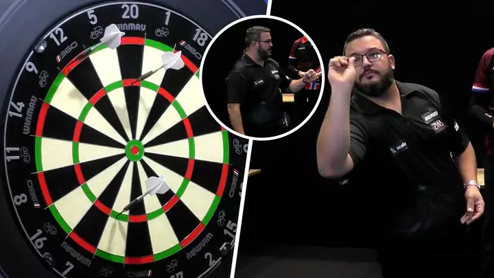 Reyes pins nine-darter in opening round of Players Championship!