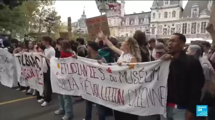 School closures persist in France as protests gain momentum