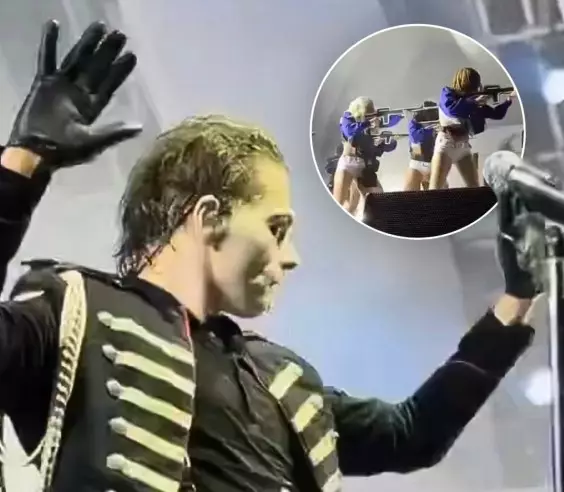 My Chemical Romance Bow To Pressure From Dallas Cowboys Cheerleaders