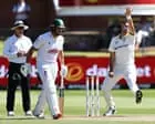 Australia limp to 3-1 after South Africa post 425-9 on day three of men’s second Test – as it happened