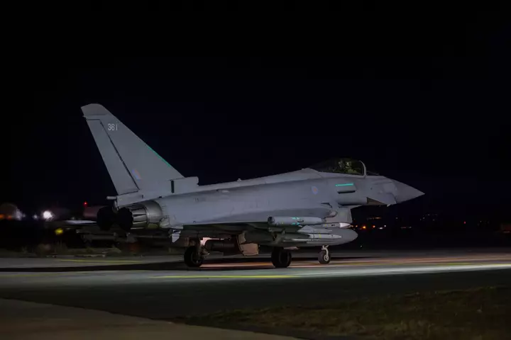 UK To Deploy RAF Typhoon Jets To Protect Saudi Arabia 