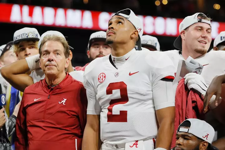 Nick Saban Sent Jalen Hurts Heartfelt Message After Season-Ending Diagnosis