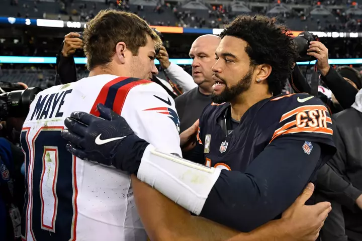 Drake Maye Has High Praise for Caleb Williams Before 'TNF' Matchup