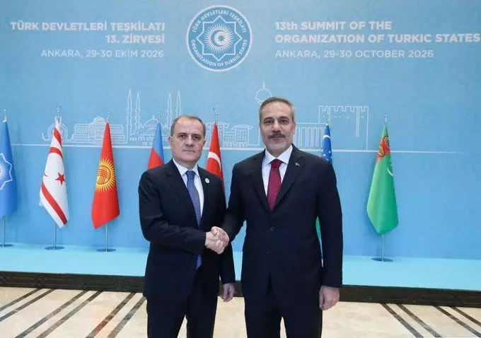 Azerbaijan's FM Jeyhun Bayramov arrives in Ankara for OTS meeting
