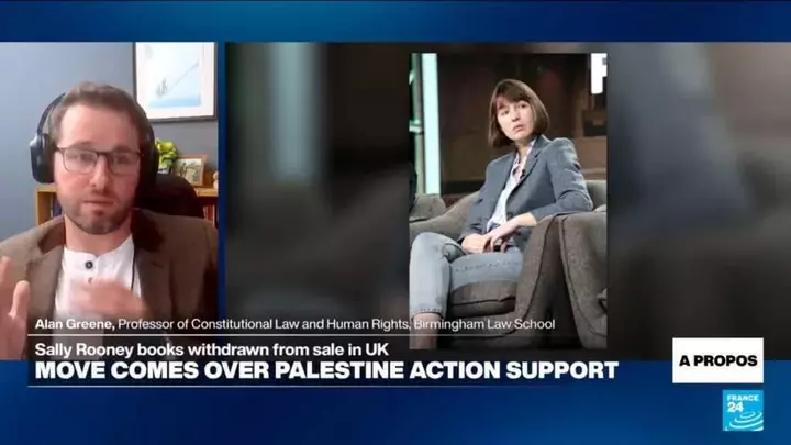 Sally Rooney books cannot be sold in UK amid Palestine Action ban: publisher