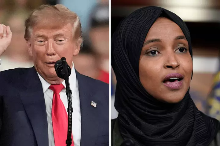 Trump Claims Ilhan Omar's Seat 'Conceded' By Democrats