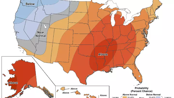 NOAA Map Shows US States Facing Winter Weather in November