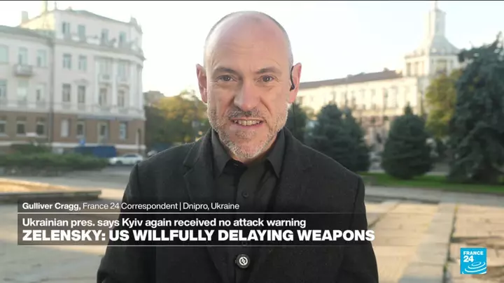 Zelensky accuses US of again failing to warn Kyiv of impending attacks