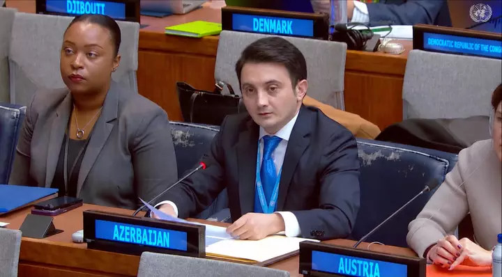Azerbaijan raises issue of landmine threat at UN