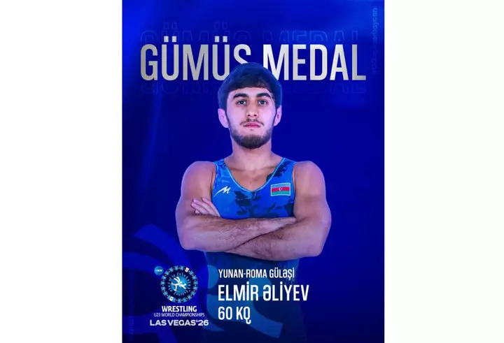 Elmir Aliyev wins silver at U23 World Wrestling Championships